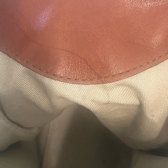 COACH Legacy Cognac Leather Handbag - Picture 12 of 17